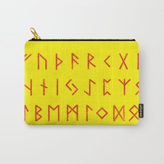 Elder Futhark Carry-All Pouch