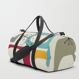 Mid Century Modern Shapes 01 #society6 #buyart  Duffle Bag