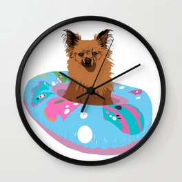Rocco's dinner cruise Wall Clock