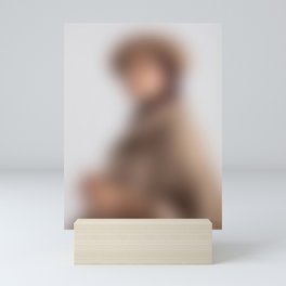 Blurred portrait: Strength Mini Art Print
