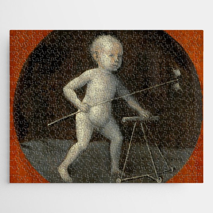 Hieronymus Bosch "Child with Pinwheel and Toddler's Chair" Jigsaw Puzzle