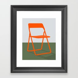 DRØMMEN OM AT FLYVE (chair) Framed Art Print
