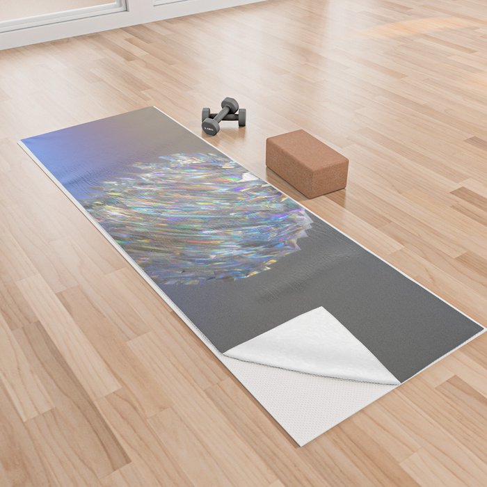 Holographic Crystal Yoga Towel