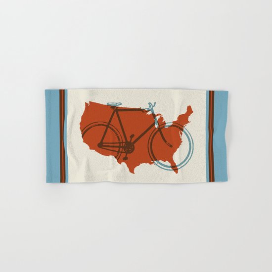 Bike America Hand & Bath Towel
