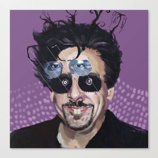 Tim Burton Canvas Print