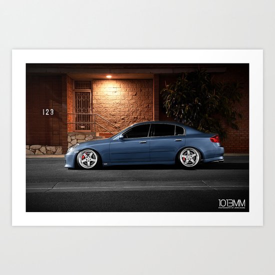 INFINITI G35 SEDAN Art Print