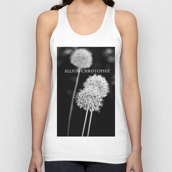 Allium cristophii Unisex Tank Top