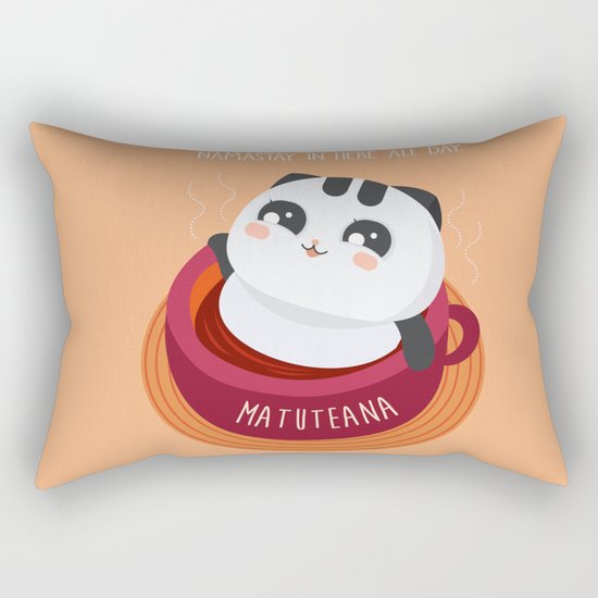 KITTEA Rectangular Pillow
