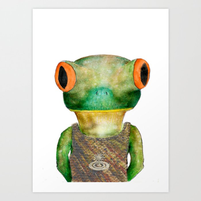 Frogger Art Print