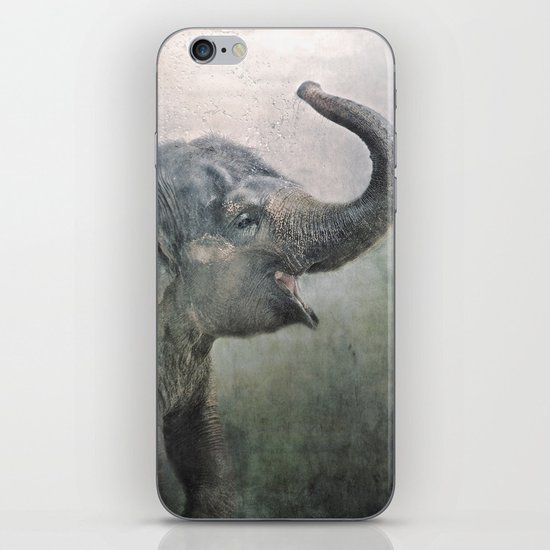 Happy Elephant! iPhone & iPod Skin