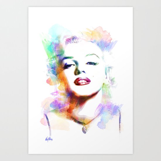 Marilyn Monroe Art Print