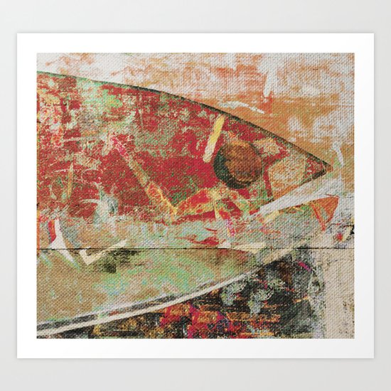 Fish Head 3 Art Print