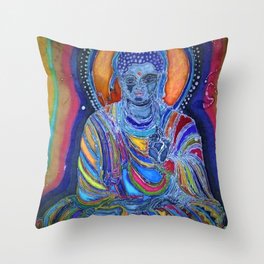 Colorful Enlightenment Throw Pillow
