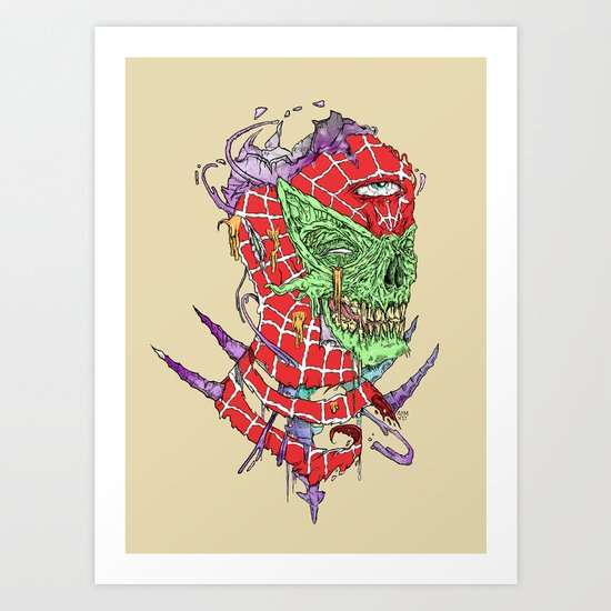 Zombie Sense Art Print