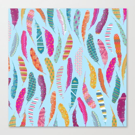 Flight Pattern 2 Canvas Print
