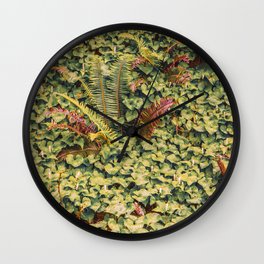 Forest Foliage | Travel Photography in the PNW Wall Clock