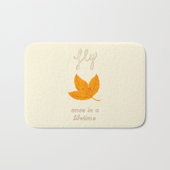 Fly, once in a lifetime Bath Mat