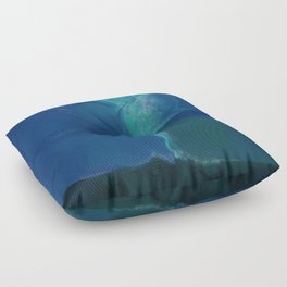 Northern Lights Abstract - 2 Floor Pillow