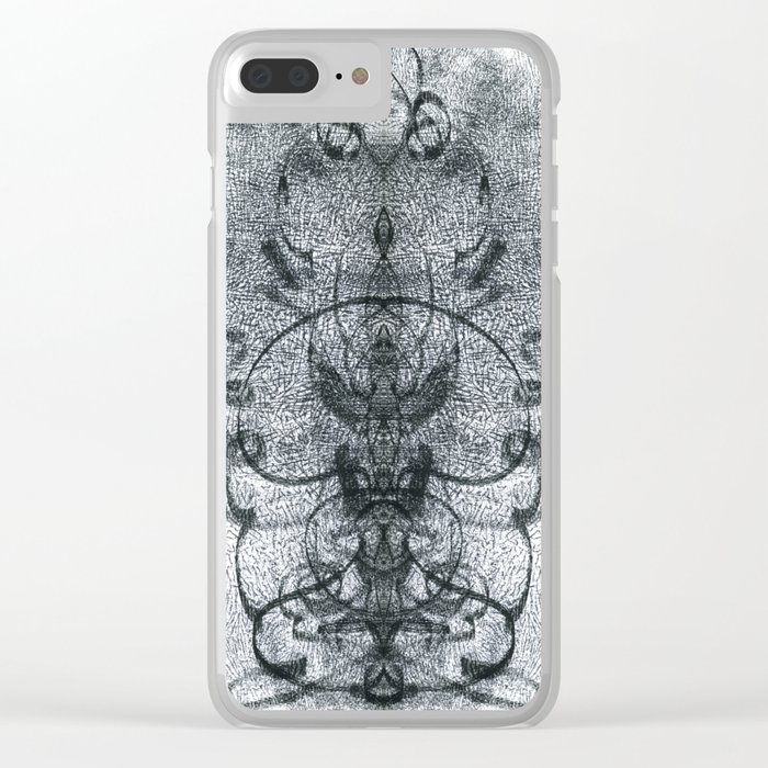 Abstract Texture 7 Clear Iphone Case