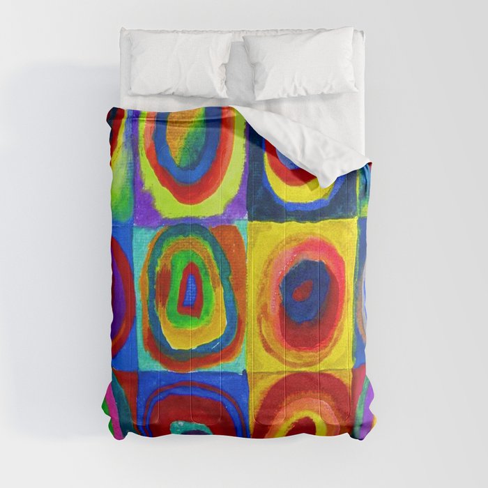 Wassily Kandinsky Color Study Comforter