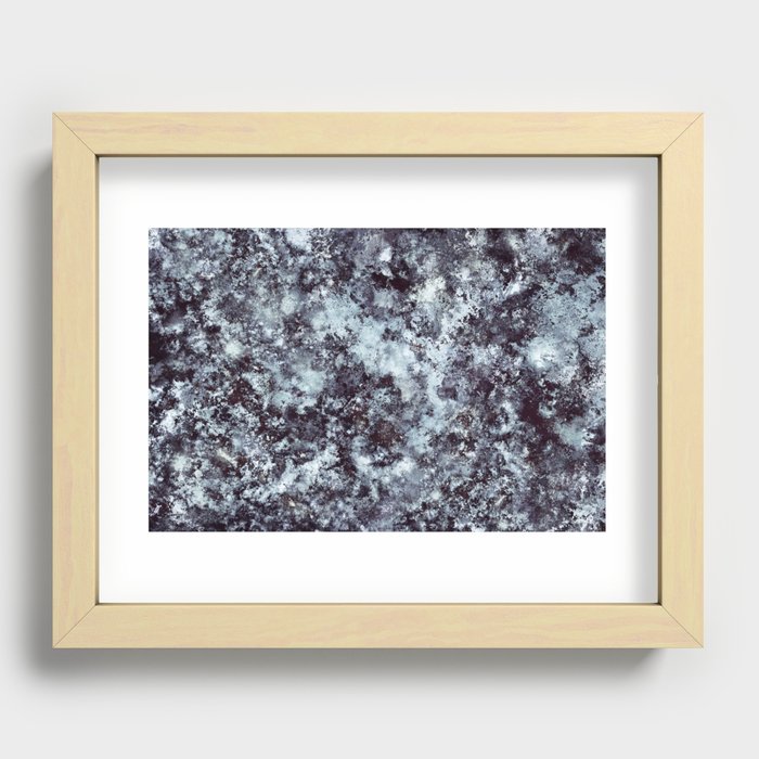 Ice maker Recessed Framed Print