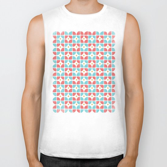 GEOMETRIC 004 Biker Tank