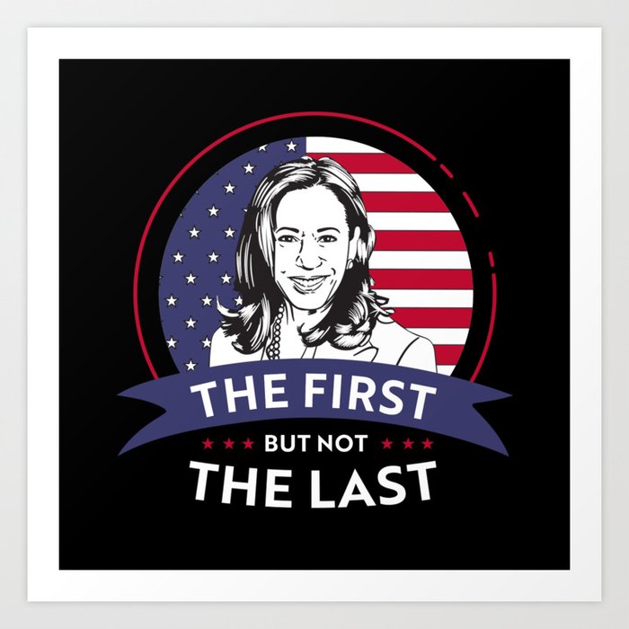Kamala Harris, Kamala Harris 4th of July, Kamala Art Print by globe1492