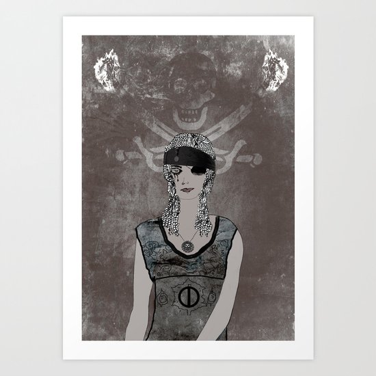 Weeping Pirates Art Print