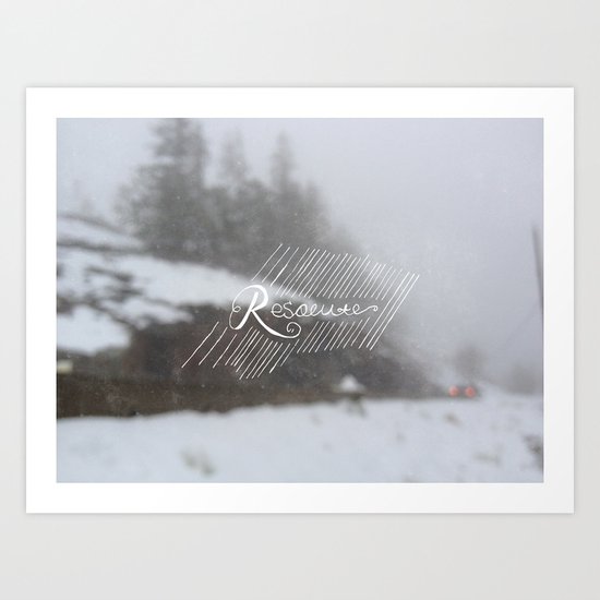 Resolute Art Print