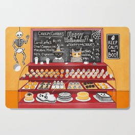 The Cats Red Halloween Bakery Cutting Board