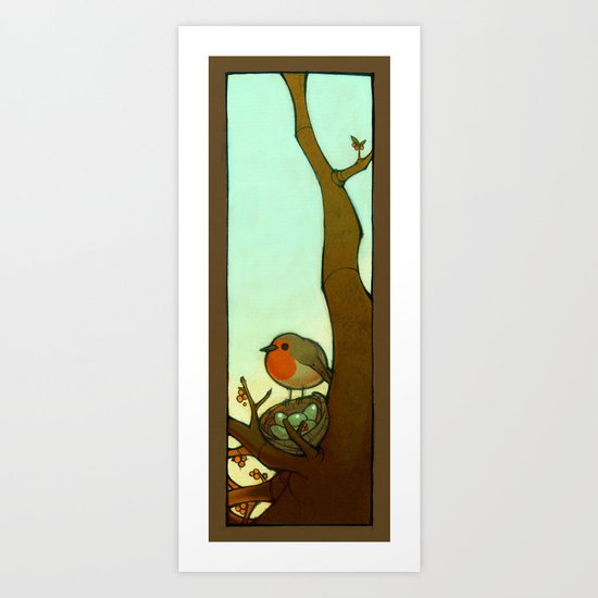 Robin Art Print