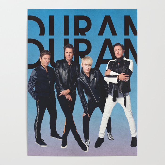 Duran Duran Great New POSTER Blue 
