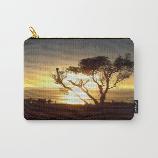 Fire and Water - a California sunset Carry-All Pouch