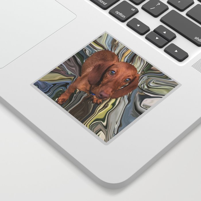 Little Dachshund Sticker