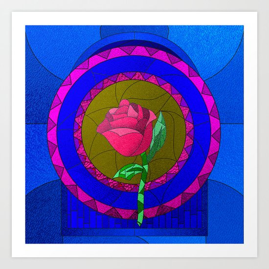 The Beauty and The Beast Art Print