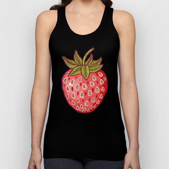 strawberry fields Unisex Tank Top