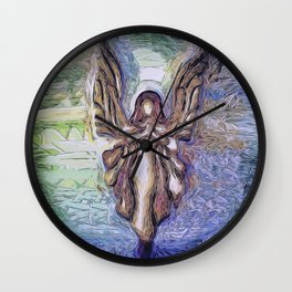 “Guardian Angel” Wall Clock