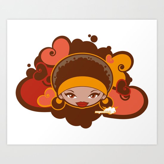 Bee-J Color Art Print