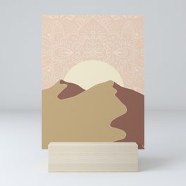 Sunrise Dunes Mini Art Print