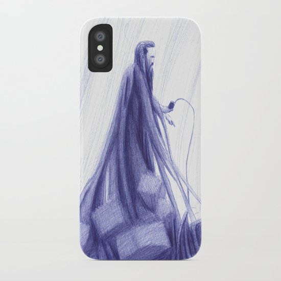 The man who sold the world iPhone Case