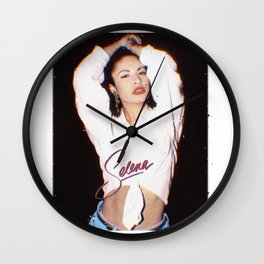 Selena Quintanilla Wall Clock