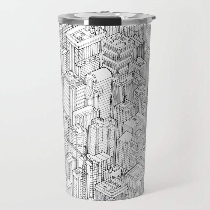 Isometric Urbanism pt.1 Travel Mug