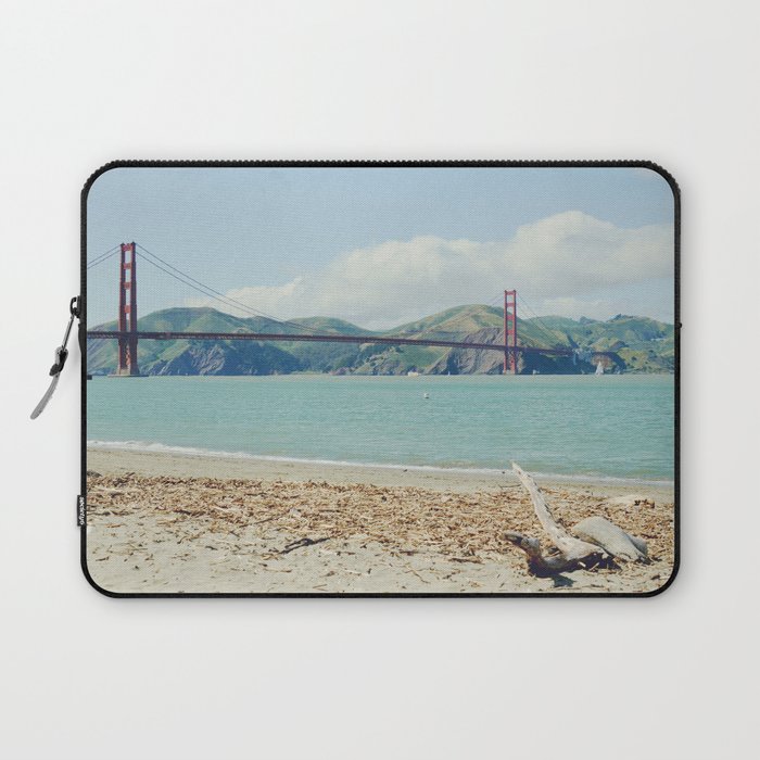 Crissy field east beach in San Francisco | Golden gate bridge | California dreams  Laptop Sleeve