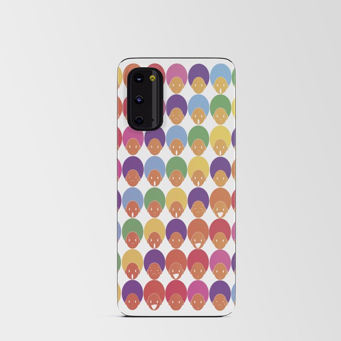 Afro Rainbows Android Card Case