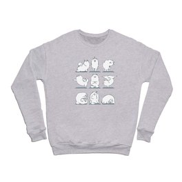 Samoyed Yoga Crewneck Sweatshirt