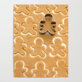 Gingerbread Cookies Poster