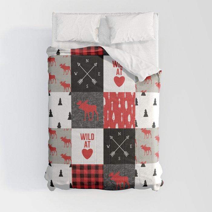 Wild At Heart Lumberjack Quilt Pattern Comforter