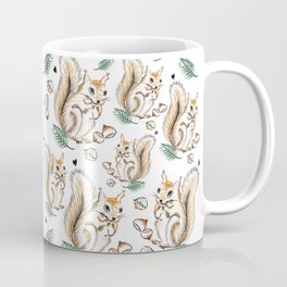 Autumn Squirrel Coffee Mug