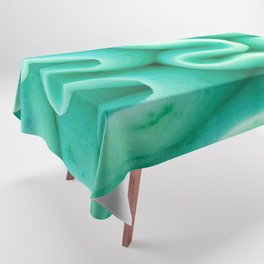 Teal Cupcake Frosting Tablecloth