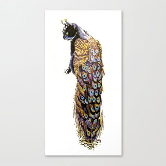 Goddess of Many Eyes 3 Canvas Print